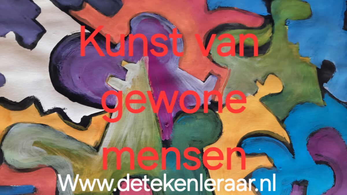 Leer tekenen en schilderen bij de tekenleraar